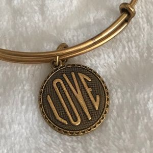 Alex And Ani Bronze "Love" Infused Energy